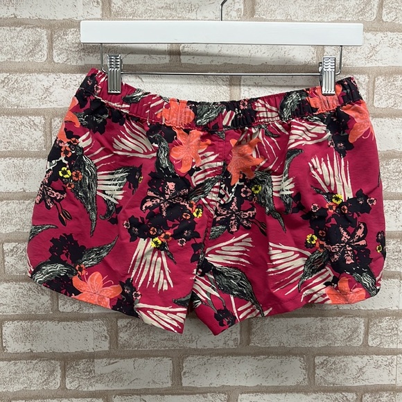 Patagonia Girls Pink Hawiian Print Shorts M - Picture 6 of 7